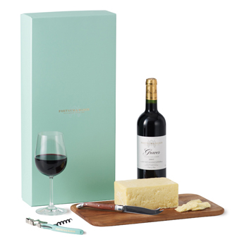 Fortnum and Mason Claret and Cheddar Box